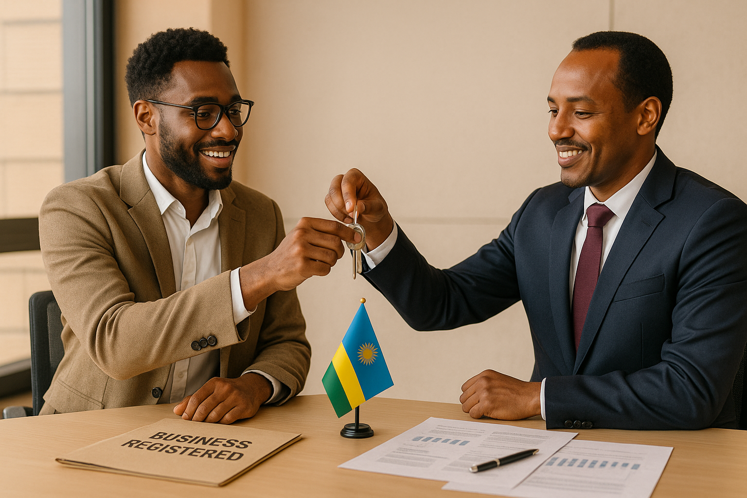 Investor getting business key